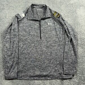 Under Armour Tech Twist 1/2 Zip Performance USA NY Army National Guard Size XL